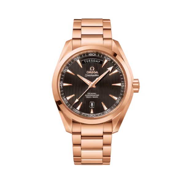 SEAMASTER AQUA TERRA 150M 41 MM RED GOLD WITH GREY DIAL