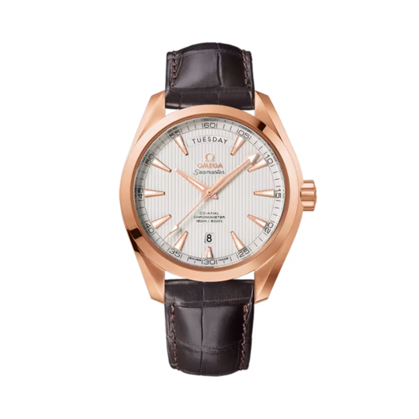SEAMASTER AQUA TERRA 150M 41 MM RED GOLD WITH SILVER DIAL