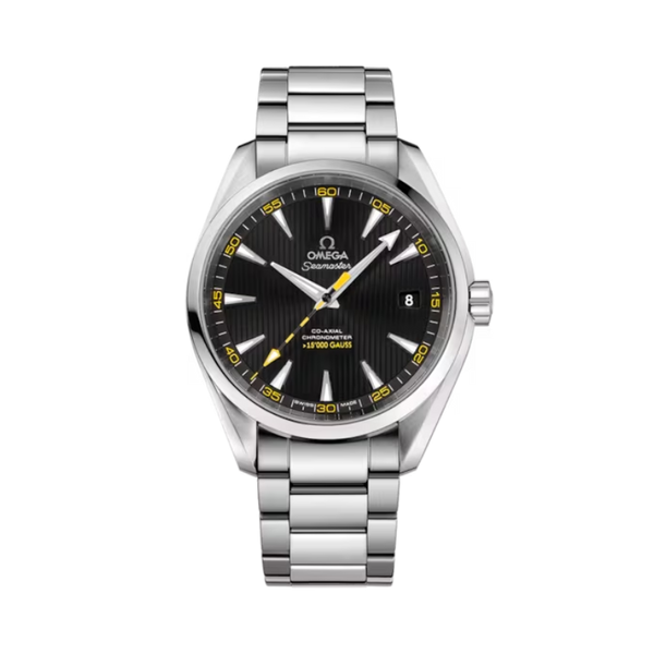 SEAMASTER AQUA TERRA 150M > 15,000 GAUSS 41 MM STAINLESS STEEL WITH BLACK DIAL