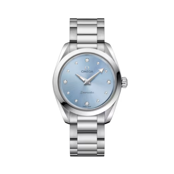 SEAMASTER AQUA TERRA 150M 28 MM STAINLESS STEEL WITH BLUE DIAL