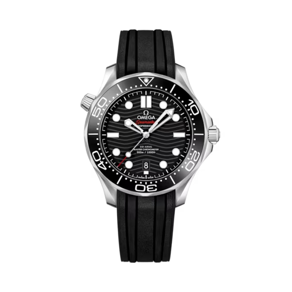 SEAMASTER DIVER 300M 42 MM STAINLESS STEEL WITH BLACK DIAL