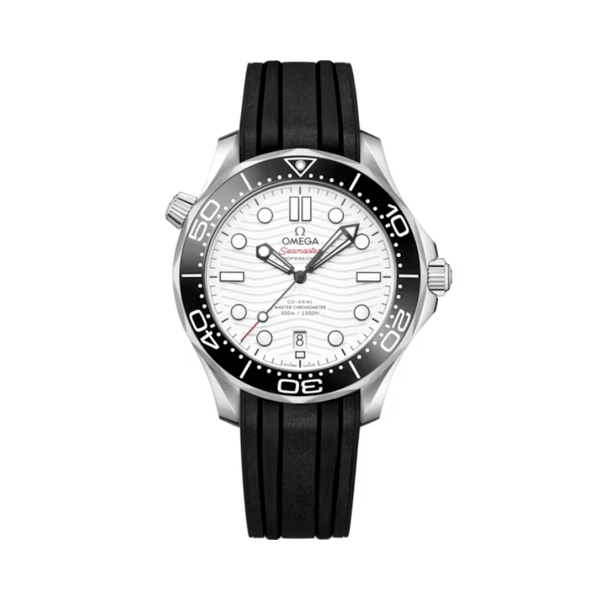 SEAMASTER DIVER 300M 42 MM STAINLESS STEEL WITH WHITE DIAL