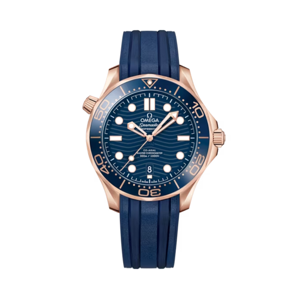 SEAMASTER DIVER 300M 42 MM SEDNA™ GOLD WITH BLUE DIAL