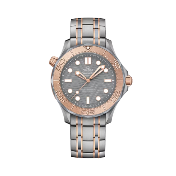 SEAMASTER DIVER 300M 42 MM TITANIUM - SEDNA™ GOLD WITH GREY DIAL