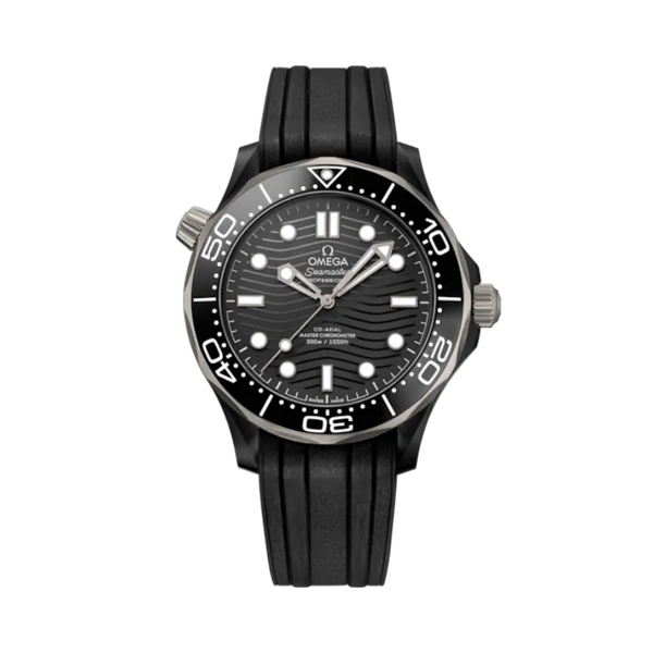 SEAMASTER DIVER 300M 43 MM BLACK CERAMIC WITH BLACK DIAL