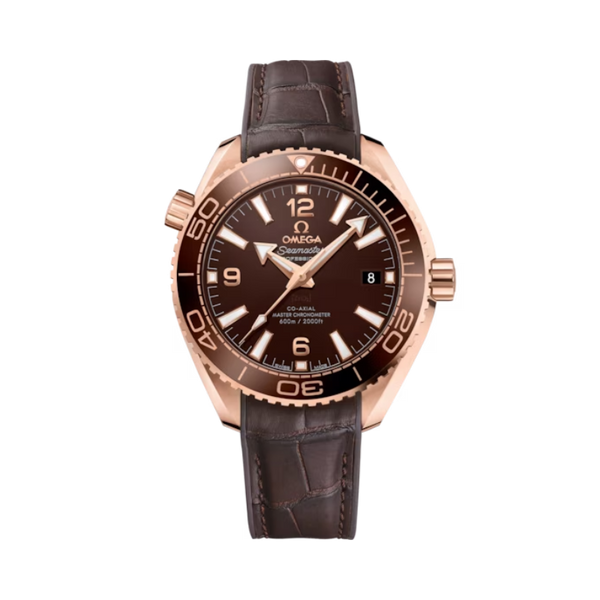 SEAMASTER PLANET OCEAN 600M 39 MM SEDNA™ GOLD WITH BROWN DIAL