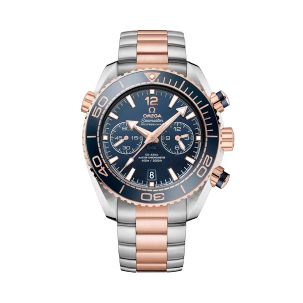SEAMASTER PLANET OCEAN 600M 45 MM STAINLESS STEEL - SEDNA™ GOLD WITH BLUE DIAL