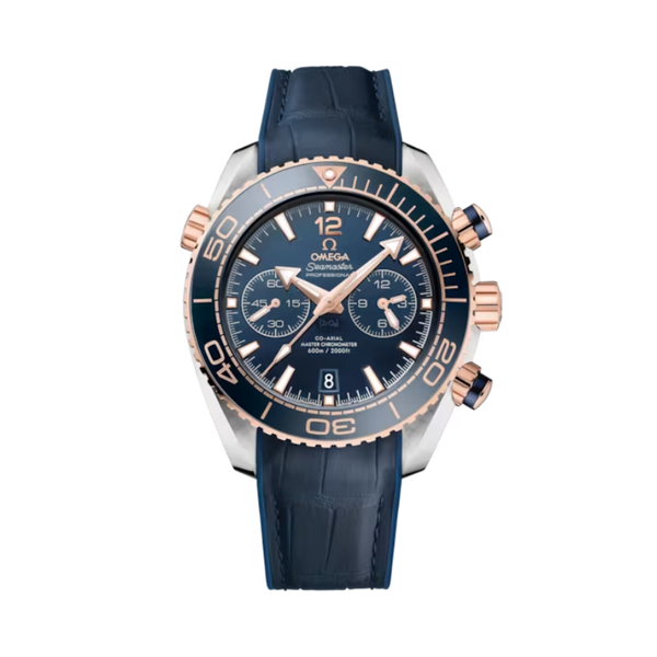 SEAMASTER PLANET OCEAN 600M 45 MM STAINLESS STEEL - SEDNA™ GOLD WITH BLUE DIAL