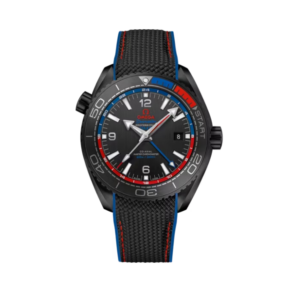 SEAMASTER PLANET OCEAN 600M "ETNZ" DEEP BLACK 45 MM BLACK CERAMIC WITH BLACK DIAL