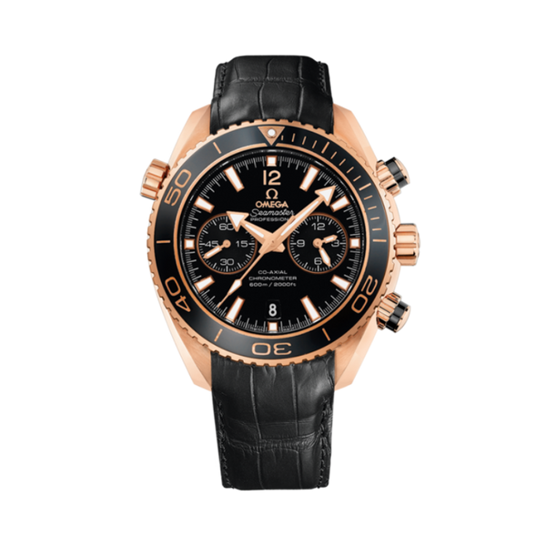 SEAMASTER PLANET OCEAN 600M 45 MM RED GOLD WITH BLACK DIAL