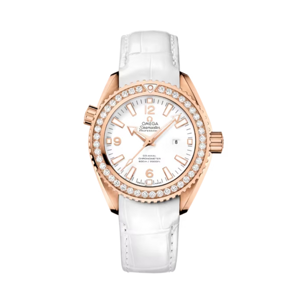 SEAMASTER PLANET OCEAN 600M 37 MM RED GOLD WITH WHITE DIAL