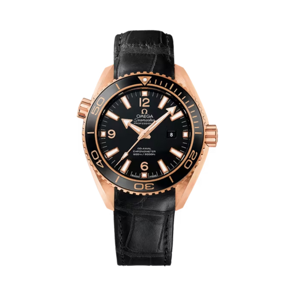 SEAMASTER PLANET OCEAN 600M 37 MM RED GOLD WITH BLACK DIAL