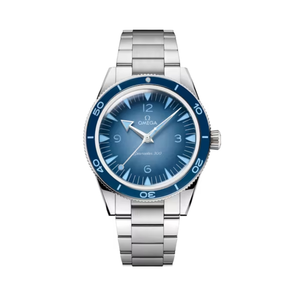 SEAMASTER 300 SUMMER BLUE 41 MM STAINLESS STEEL WITH BLUE DIAL
