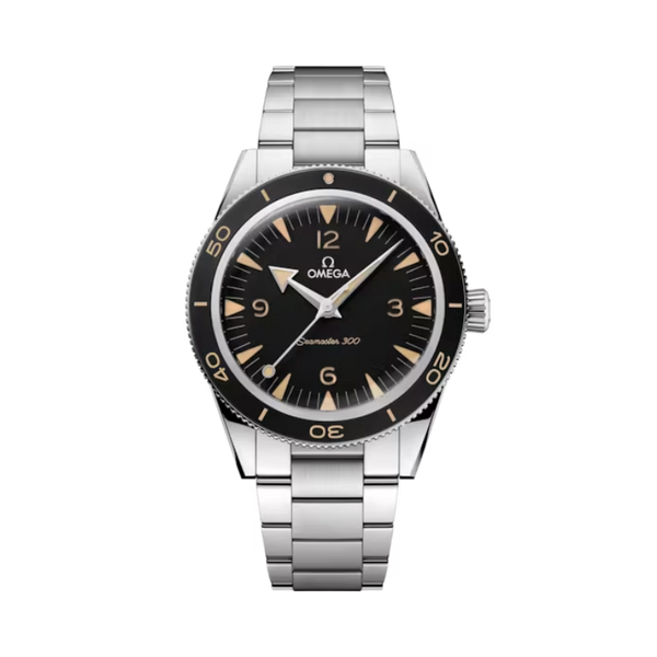 SEAMASTER 300 41 MM STAINLESS STEEL WITH BLACK DIAL