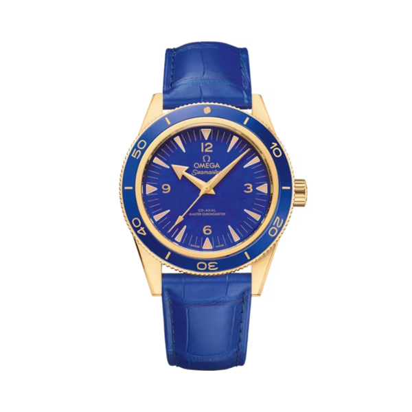 SEAMASTER 300 41 MM YELLOW GOLD WITH BLUE DIAL