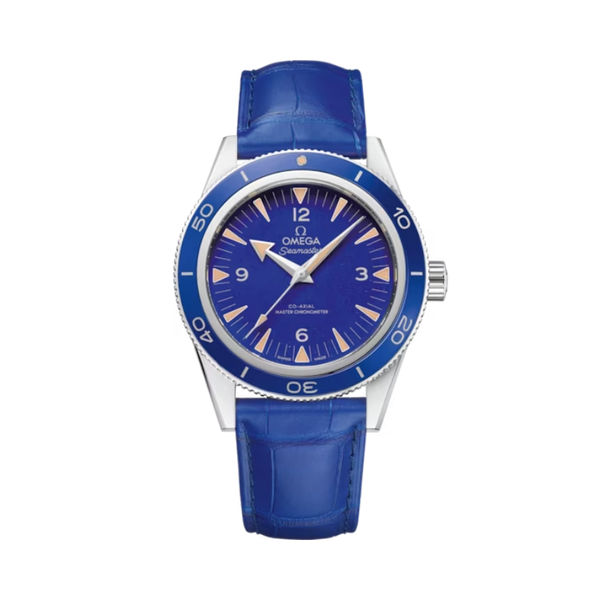 SEAMASTER 300 41 MM PLATINUM WITH BLUE DIAL