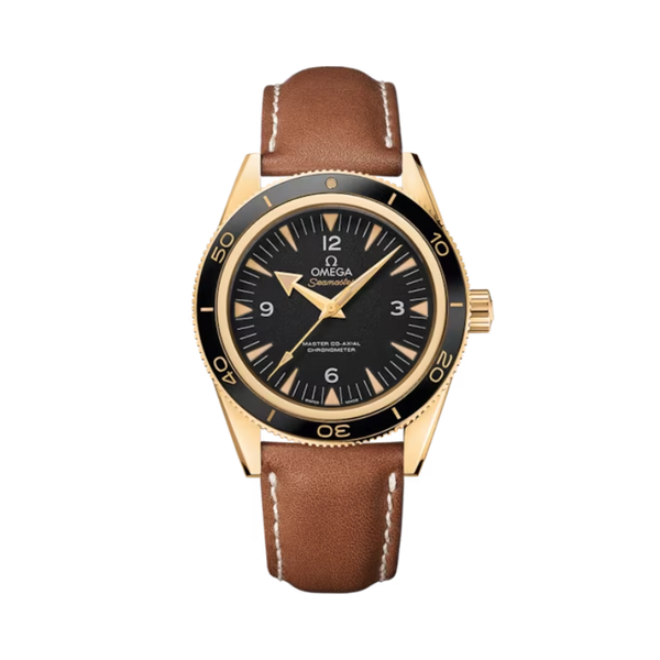 SEAMASTER 300 41 MM YELLOW GOLD WITH BLACK DIAL