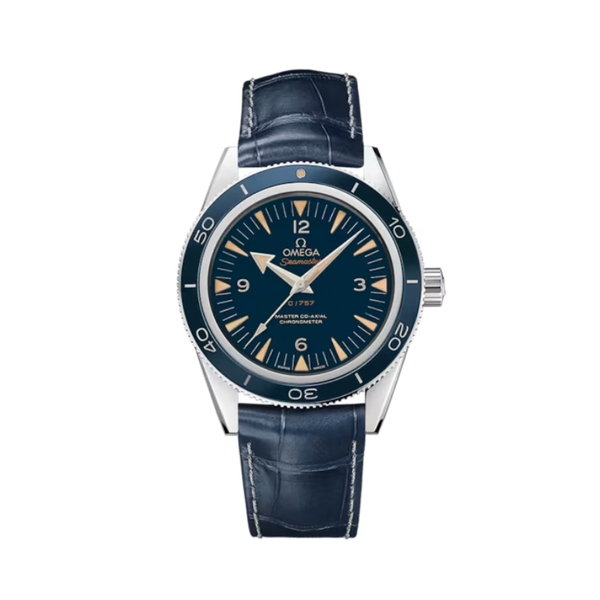 SEAMASTER 300 41 MM PLATINUM WITH BLUE DIAL