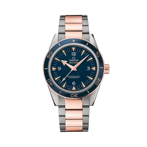 SEAMASTER 300 41 MM TITANIUM - SEDNA™ GOLD WITH BLUE DIAL