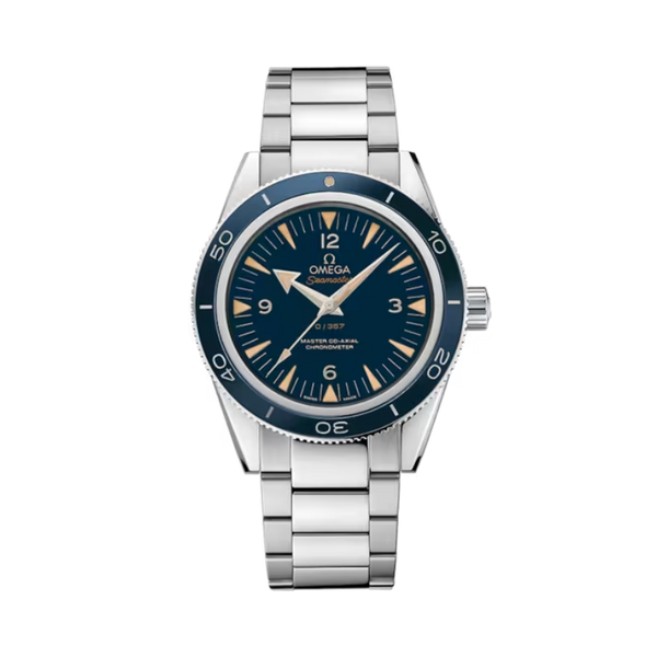 SEAMASTER 300 41 MM PLATINUM WITH BLUE DIAL