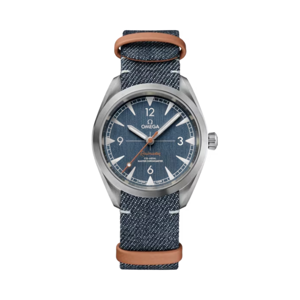 SEAMASTER RAILMASTER 40 MM STAINLESS STEEL WITH BLUE DIAL