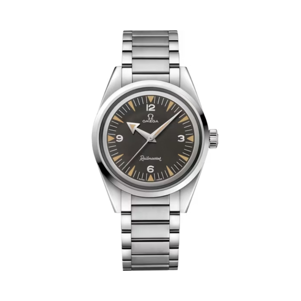 SEAMASTER RAILMASTER THE 1957 TRILOGY 38 MM STAINLESS STEEL WITH BLACK DIAL