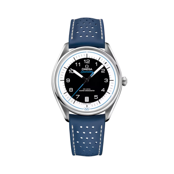SEAMASTER OLYMPIC OFFICIAL TIMEKEEPER 39 MM STAINLESS STEEL WITH BLACK DIAL