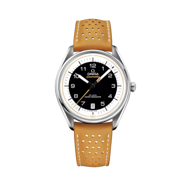 SEAMASTER OLYMPIC OFFICIAL TIMEKEEPER 39 MM STAINLESS STEEL WITH BLACK DIAL