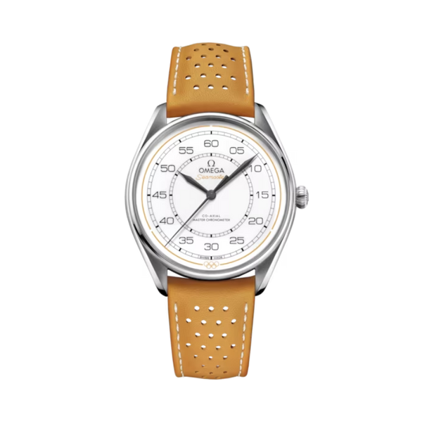 SEAMASTER OLYMPIC OFFICIAL TIMEKEEPER LIMITED EDITION SET 39 MM STAINLESS STEEL WITH WHITE DIAL