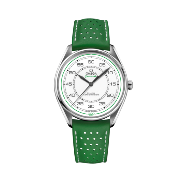 SEAMASTER OLYMPIC OFFICIAL TIMEKEEPER LIMITED EDITION SET 39 MM STAINLESS STEEL WITH WHITE DIAL