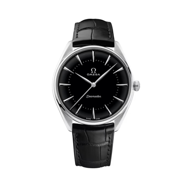 SEAMASTER OLYMPIC OFFICIAL TIMEKEEPER 39 MM PLATINUM WITH BLACK DIAL