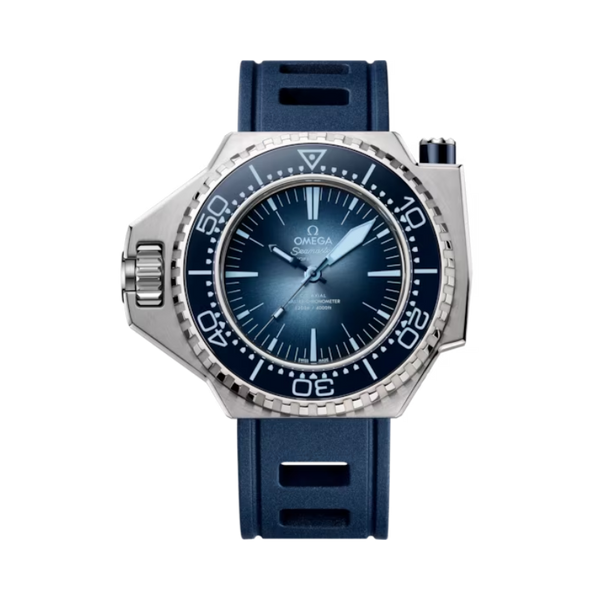 SEAMASTER PLOPROF 1200M SUMMER BLUE 55 MM O‑MEGASTEEL WITH BLUE DIAL