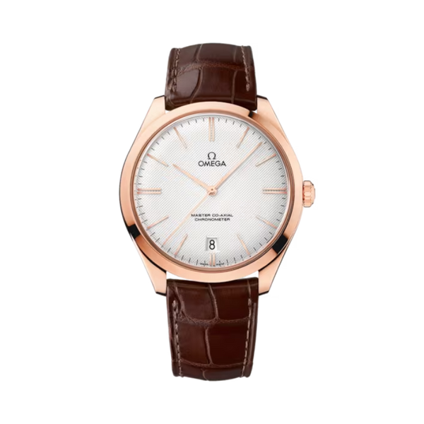 DE VILLE TRÉSOR 40 MM SEDNA™ GOLD WITH SILVER DIAL
