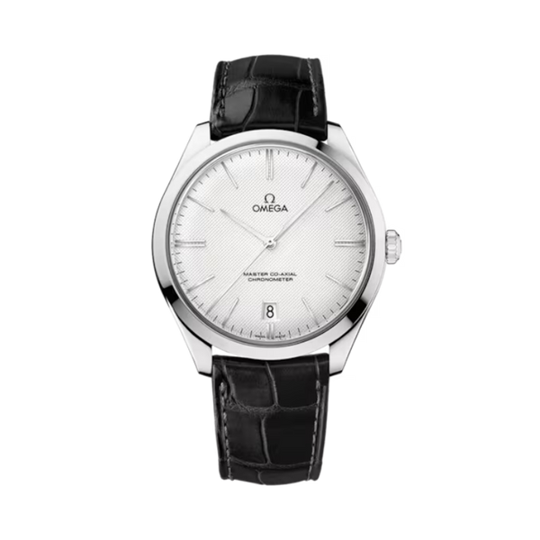 DE VILLE TRÉSOR 40 MM WHITE GOLD WITH SILVER DIAL