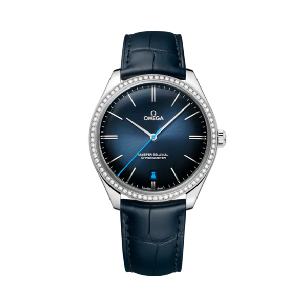 DE VILLE TRÉSOR ORBIS EDITION 40 MM STAINLESS STEEL WITH BLUE DIAL