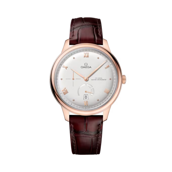 DE VILLE PRESTIGE 41 MM SEDNA™ GOLD WITH SILVER DIAL