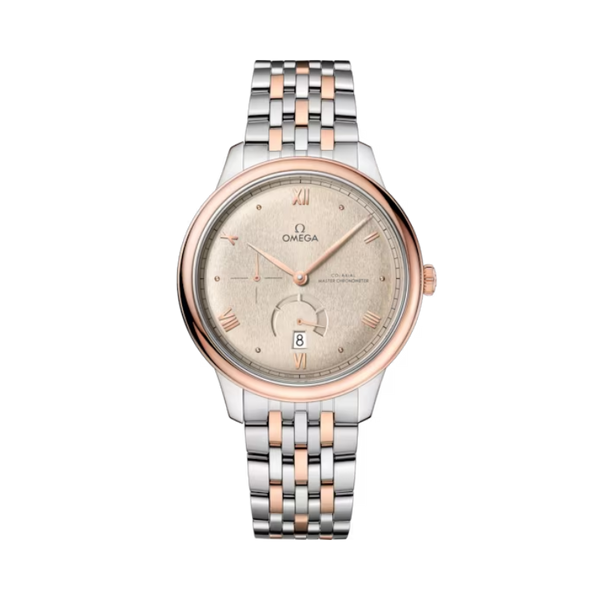 DE VILLE PRESTIGE 41 MM STAINLESS STEEL - SEDNA™ GOLD WITH LINEN DIAL