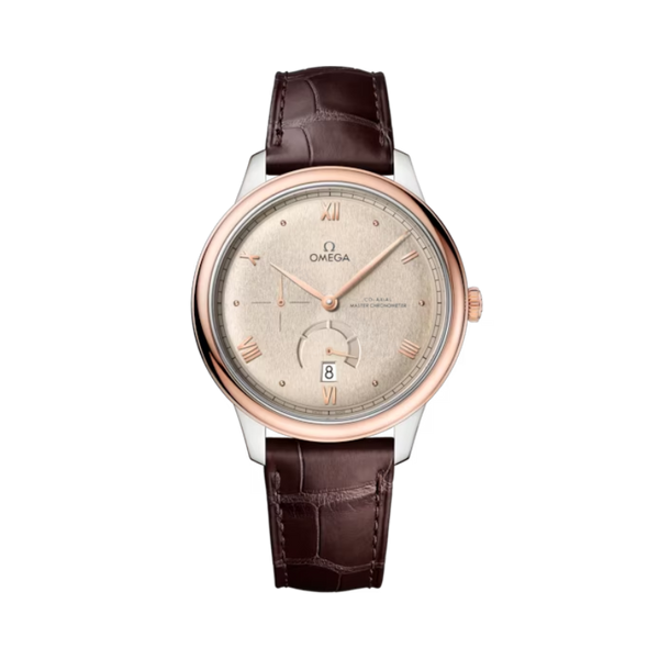 DE VILLE PRESTIGE 41 MM STAINLESS STEEL - SEDNA™ GOLD WITH LINEN DIAL