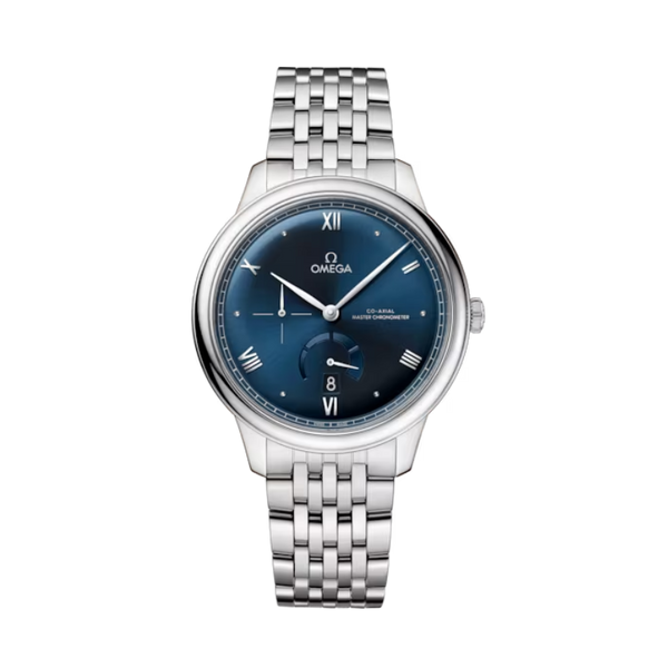 DE VILLE PRESTIGE 41 MM STAINLESS STEEL WITH BLUE DIAL