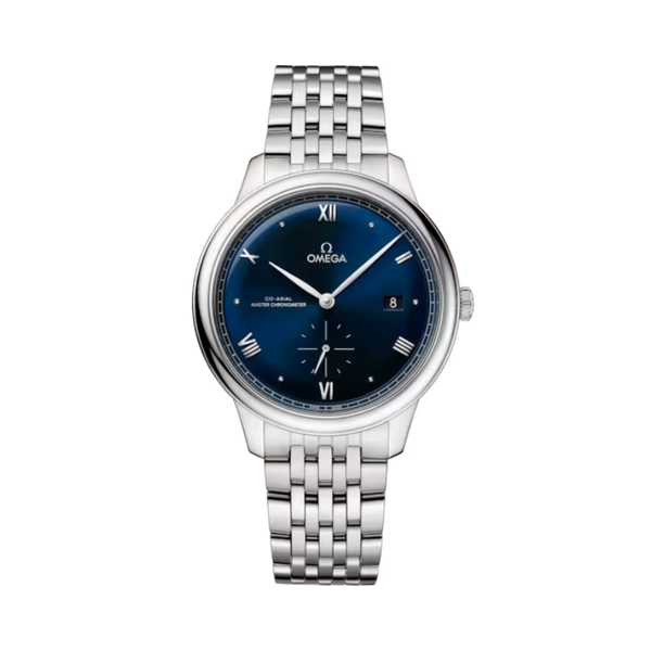 DE VILLE PRESTIGE 41 MM STAINLESS STEEL WITH BLUE DIAL