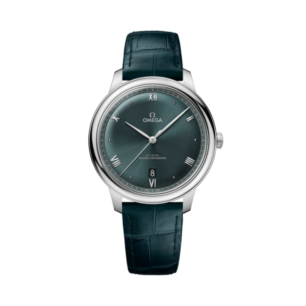 DE VILLE PRESTIGE 40 MM STAINLESS STEEL WITH GREEN DIAL
