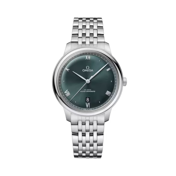 DE VILLE PRESTIGE 40 MM STAINLESS STEEL WITH GREEN DIAL