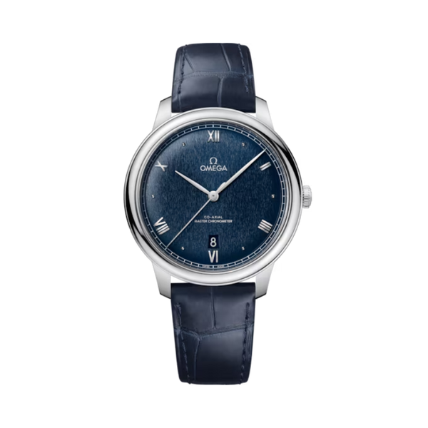 DE VILLE PRESTIGE 40 MM STAINLESS STEEL WITH BLUE DIAL