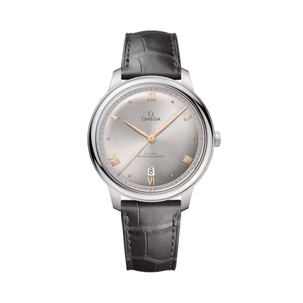 DE VILLE PRESTIGE 40 MM STAINLESS STEEL WITH GREY DIAL