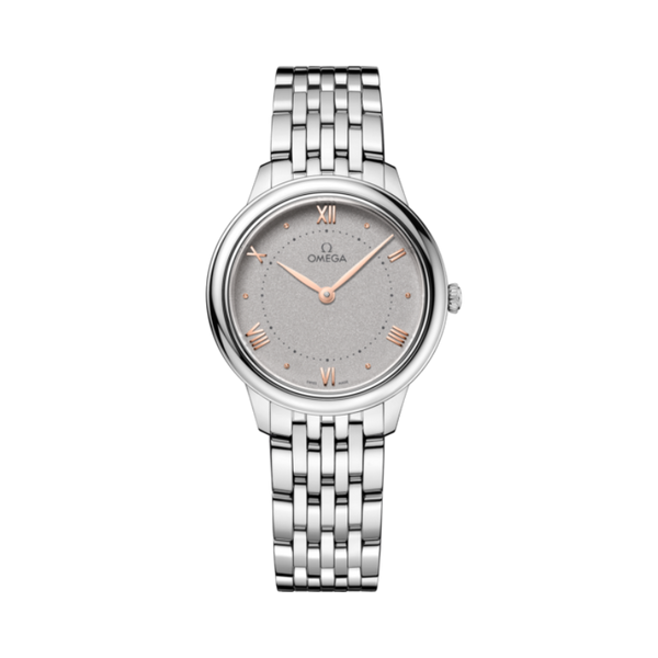DE VILLE PRESTIGE 30 MM STAINLESS STEEL WITH GREY DIAL
