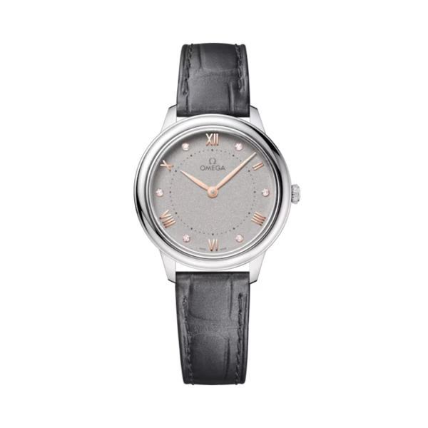 DE VILLE PRESTIGE 30 MM STAINLESS STEEL WITH GREY DIAL