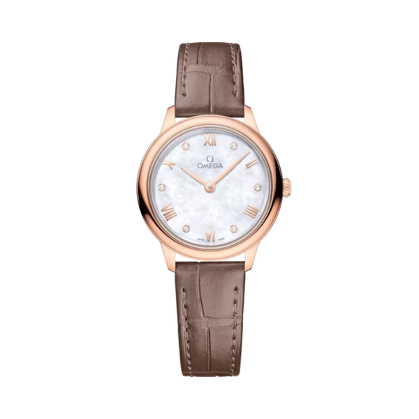 DE VILLE PRESTIGE 27 MM SEDNA™ GOLD WITH MOTHER OF PEARL DIAL