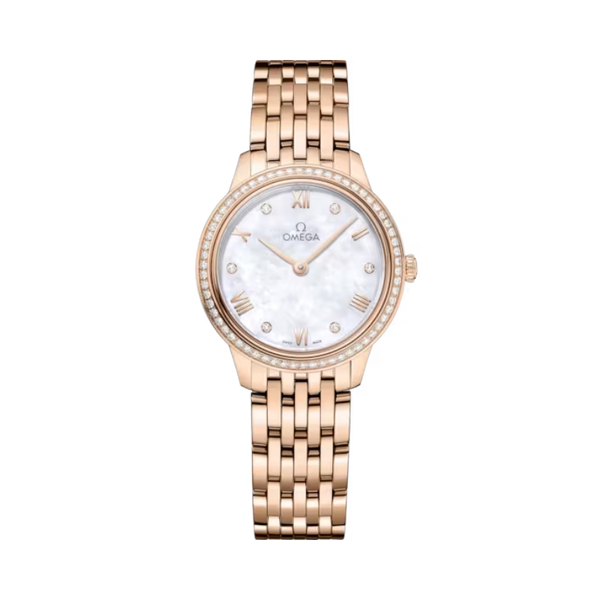 DE VILLE PRESTIGE 27 MM SEDNA™ GOLD WITH MOTHER OF PEARL DIAL