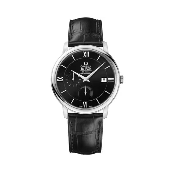 DE VILLE PRESTIGE 39 MM STAINLESS STEEL WITH BLACK DIAL