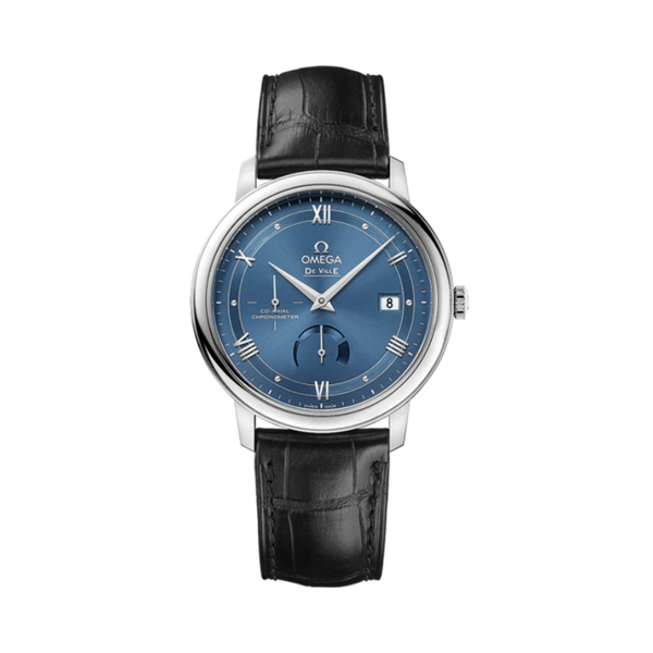 DE VILLE PRESTIGE 39 MM STAINLESS STEEL WITH BLUE DIAL
